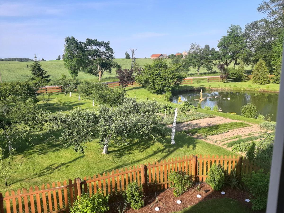 Agroturystyka Nad Stawem Mazuchowka Wydminy Exteriör bild